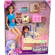 Egecen WG-C115112 Kutulu 29CM Aksesuarlı Ranzalı Bebek - Vardem Oyuncak