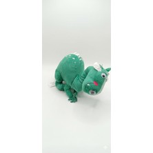 Liva Atelier Sevimli Yeşil Dinozor / Bukalemun Peluş Oyuncak