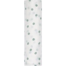 Lassig Tiny Team Ultra Yumuşak Müslin Örtü 120 x 120CM Granite Green