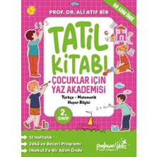 Egecen Çocuklar Için Yaz Akademisi 2. Sınıf Tatil Kitabı