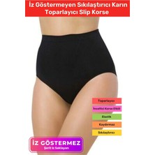 Floranova Yeni Nesil Yüksek Bel Kaydırmaz Iz Göstermeyen Sıkılaştırıcı Karın Toparlayıcı Slip Korse