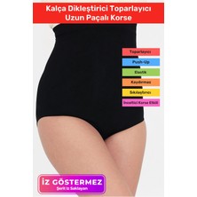 Floranova Iz Göstermeyen Bırakmayan Toparlayıcı Kaymayı Önleyen Silikon Masaj Özellikli Yüksek Bel Slip Korse