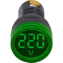 Cat AD16-22VDS-YŞ ,YEŞIL-24V..550VAC M22 Voltmetre