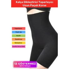 Floranova Yüksek Bel Terlemeyi Önleyen Kaymaz Destekli Iz Göstermeyen Uzun Paçalı Toparlayıcı Korse