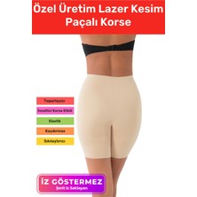 Floranova Özel Üretim Iz Göstermeyen Kaymaz Sıkılaştırıcı Toparlayıcı Şekillendirici Lazer Kesim Paçalı Korse