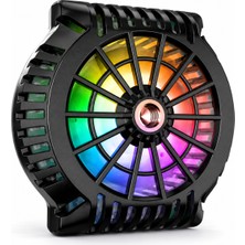Aksesuarcep Rgb Telefon Soğutma Fanı Sessiz Çalışma Etkili Soğutma