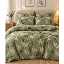 Lief Home Çift Kişilik Nevresim Takımı 200X220CM | 4 Yastık Kılıfı | Lastikli Çarşaflı
