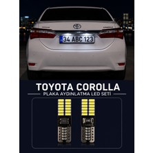 Toyota Corolla Plaka Aydınlatma Seti Beyaz Özel Cob LED