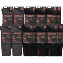 Mia Calzente 12'li Thermal (Termal) Erkek Çorabı