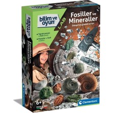 İyisi Olsun 64336 Bilim ve Oyun - Fosiller ve Mineraller Kazı Seti
