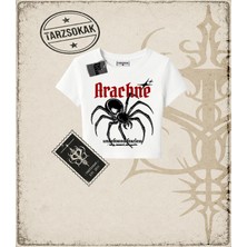 Tarzsokak Gotik & Grunge Streetwear Arahcne Baby Tee