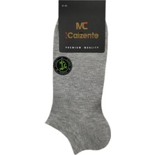 Mia Calzente 3'lü Erkek Bambu Patik Çorap