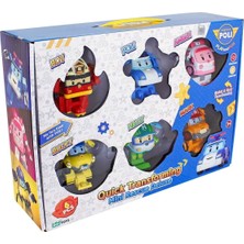 Egecen Polı ZR-915 Robocar Poli Quick Transforming Mini Rescue Deluxe Set