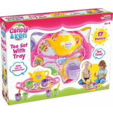 İyisi Olsun 01593 Candy Tepsili Çay Set