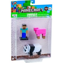 İyisi Olsun PMI/MC2220 Minecraft 3D Toppeez 3lü Figür Seti Asorti
