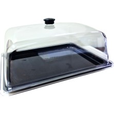 Empressco Kek Kurabiye Pasta Fanus 32*26CM Polikarbon Kırılmaz