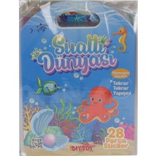 Egecen 3004 Bitmeyen Sticker Su Altı Dünyası