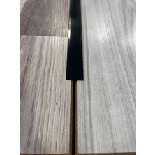 Yapex Parke Geçiş Siyah Alüminyum Kapı Eşiği T Profil 2.5 mm 90 cm