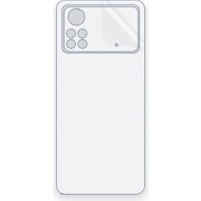 Schitec Poco X4 Pro 4g Uyumlu Arka Yüzey Hidrojel Koruyucu Film