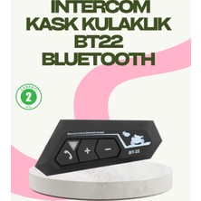 Bluetooth 5.0 Edr Kask Kulaklık Yüksek Ses Kalitesi ve Gürültü Önleme - Lisinya