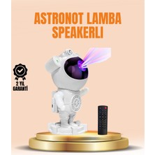 Bluetooth ve Dahili Ses Özellikli Astronot Projeksiyon Lambası - Lisinya