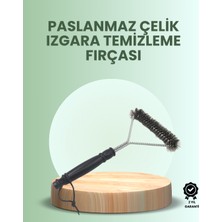 Barbekü ve Mangal Için Tel Izgara Temizleyici Fırça - Lisinya
