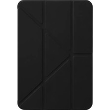 MiraLive Mey Ithalat®   iPad 2025 10.9 10.nesil (A16) Mera Kalemlikli Tablet Kılıfı - Siyah