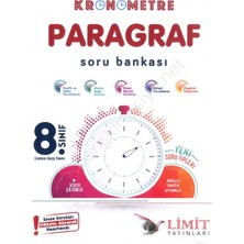 Akm Kitap 8. Sınıf Lgs Kronometre Paragraf Soru Bankası Limit Yayınları