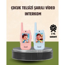 Görüntülü Walkie Talkie Çocuklar Için Video Interkomlu Oyuncak - Lisinya