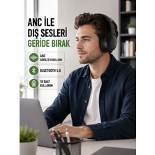 Geniş Frekans Aralıklı Bluetooth Kulak Üstü Kulaklık - Lisinya