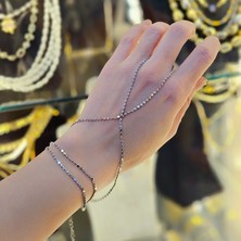 Merve Takı Ezme Model Silver Şahmeran