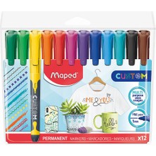 Maped Permanent Marker 12'li (734547)