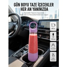 Sağlıklı Yaşam Için 400 ml Taşınabilir Blender - Lisinya