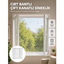 Pencere ve Balkon Için Çift Kanatlı Sinek Koruma Sinekliği - Lisinya