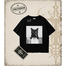 Tarzsokak Gotik & Grunge Streetwear Catwoman Tişört