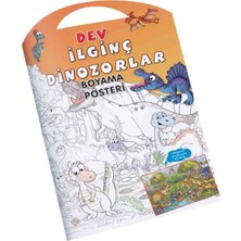 İyisi Olsun Ilginç Dinozorlar Dev Boyama Posteri