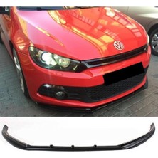 MKG Otomotiv Vw Scirocco Ön Lip Plastik Parlak Siyah Karlık-Ön-Ek-Bodykit 2008 - 2017