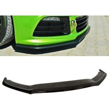 MKG Otomotiv Vw Scirocco R Tampon Ön Lip Plastik Parlak Siyah Karlık-Ön-Ek-Bodykit