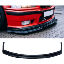 MKG Otomotiv Bmw E36 Gtr Ön Lip Plastik Parlak Siyah Karlık-Ön-Ek-Bodykit