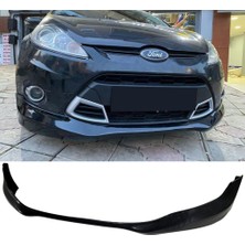 MKG Otomotiv Ford Fiesta Ön Ek Plastik Siyah Karlık-Ön-Ek-Bodykit 2009 2010 2011 2012 2013 Makyajsız Kasa