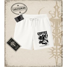 Tarzsokak Gotik & Grunge Streetwear Coffe Dream Unisex Şort
