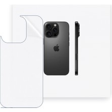 Schitec Apple iPhone 16 Pro Uyumlu Arka Yüzey Hidrojel Koruyucu Film
