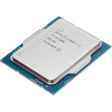 Intel Alder Lake Core I7 12700K Tray 3.6ghz 1700P 25MB Box (Fansız) (125W) 12.nesil Kutusuz Işlemci (Kdo)
