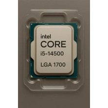 Intel Core I5 14500 Tray 2,6 Ghz 24 MB Cache 14. Nesil 1700P Kutusuz Fansız Işlemci (Kdo)