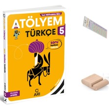Arı Yayıncılık 5.sınıf Türkçe Atölyem 2027 Maarif Model +Telefon Tutucu +Çözüm Ayracı