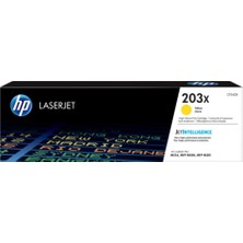 Hp 203X Yellow Sarı Yüksek Kapasite 2.500 Sayfa Toner CF542X (Kdo)