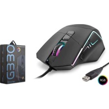 Nodar Hadron Shooter G330 Rgb Gaming Mouse 6400 Dpı 8 Tuş Siyah (Kdo)