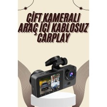 Gece Görüşlü Dvr 3 Lensli Araç Içi Sürüş Kamerası Video Kaydedici