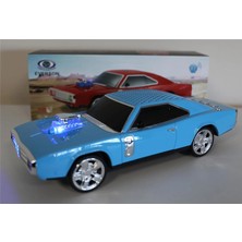 Everton RT-1959 Mavi (Blue) Arabalı  Bluetooth Fm-Usb-Tf-Aux Şarjlı Nostaljik Radyo (Kdo)