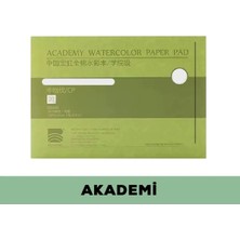 Suluboya Akademi Blok Defteri (Cold Press) 21X15CM, %100 Pamuk, 300GR (20 Yaprak)